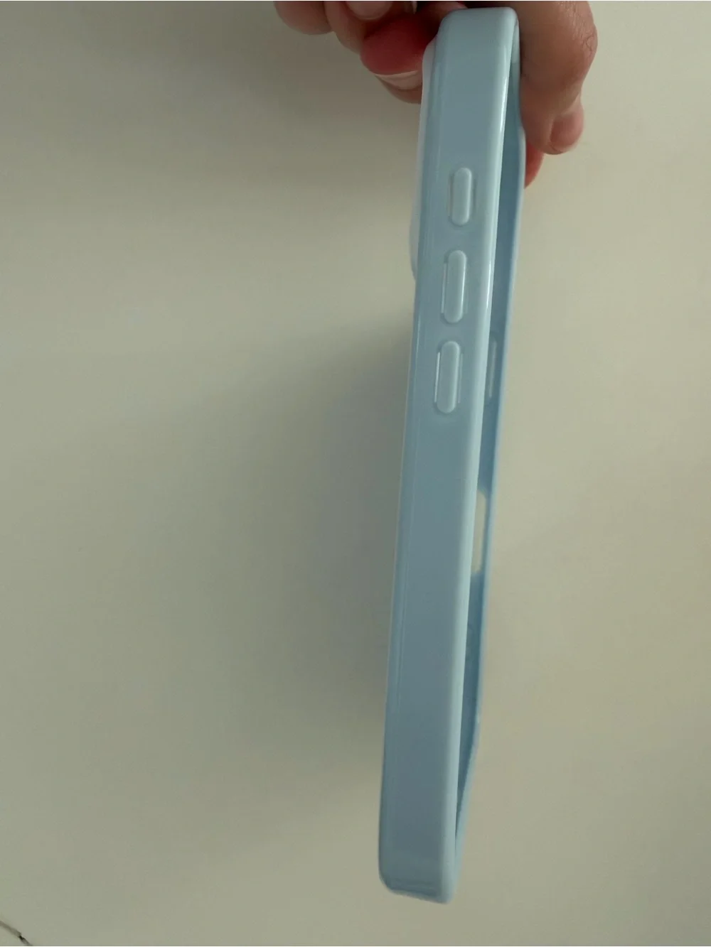 Casely Striped Light Blue iPhone 17 Pro Case